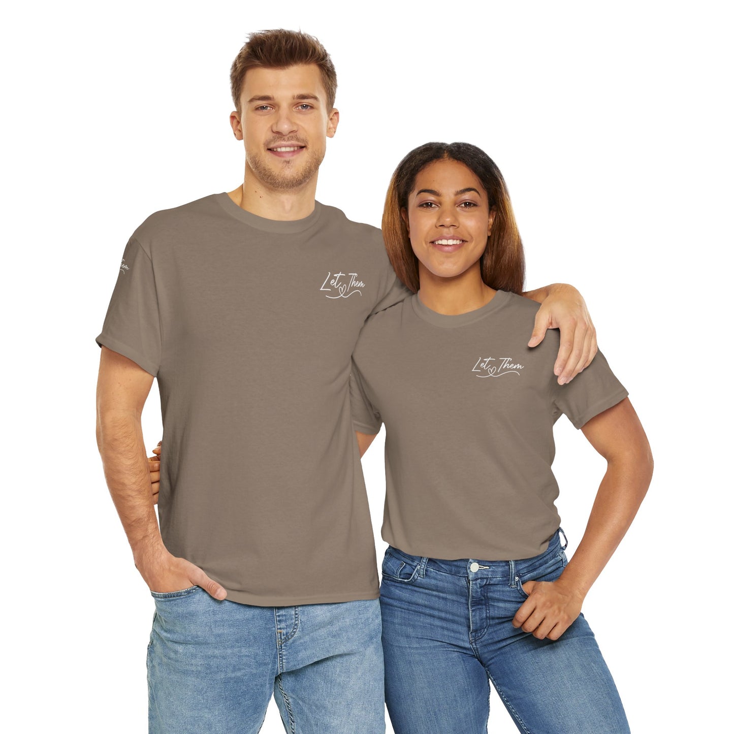 Let Them Unisex Heavy Cotton Tee