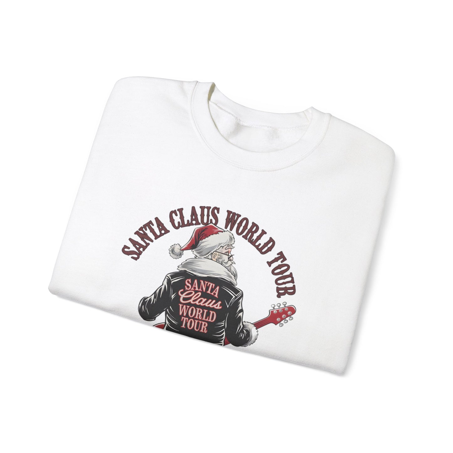 Santa Claus World Tour Unisex Heavy Blend™ Crewneck Sweatshirt - sizes S-3X