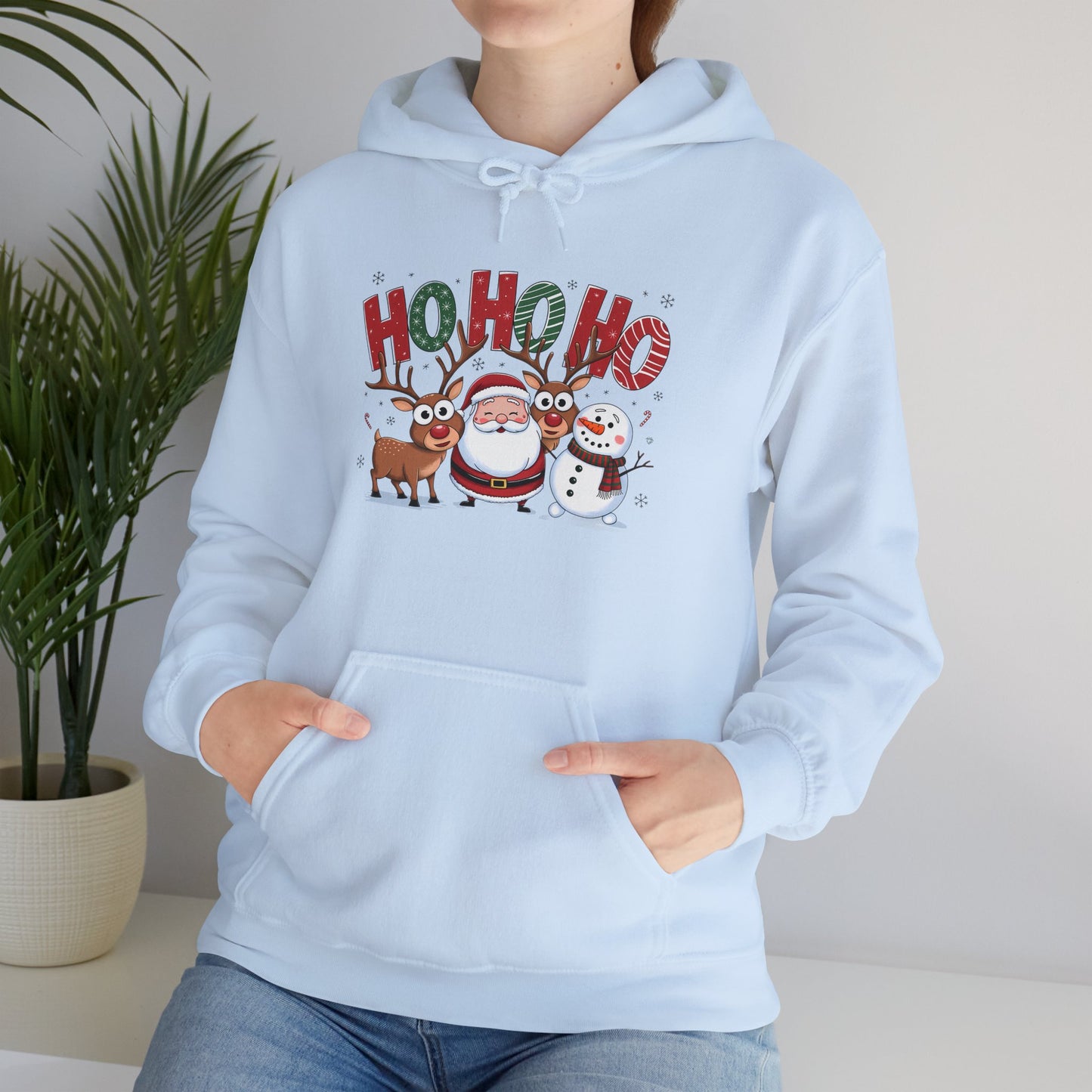 HoHoHo Unisex Heavy Blend™ Hooded Sweatshirt - S - 3X