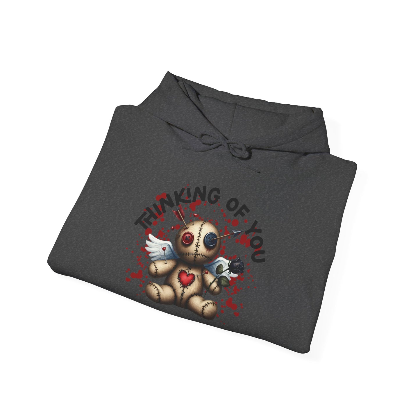Anti-Valentine Thinking of You Unisex Heavy Blend™ Hooded Sweatshirt - S - 5X