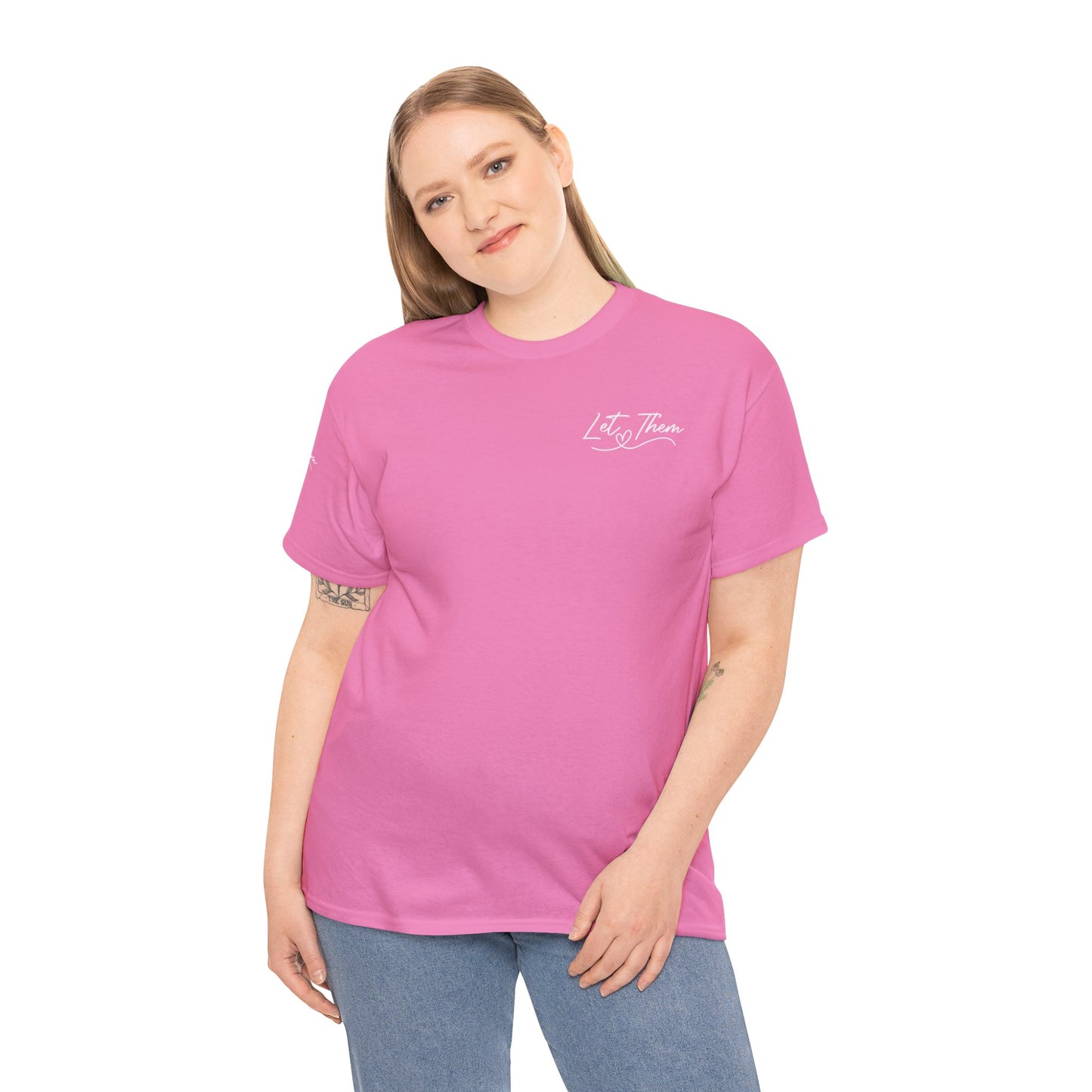 Let Them Unisex Heavy Cotton Tee
