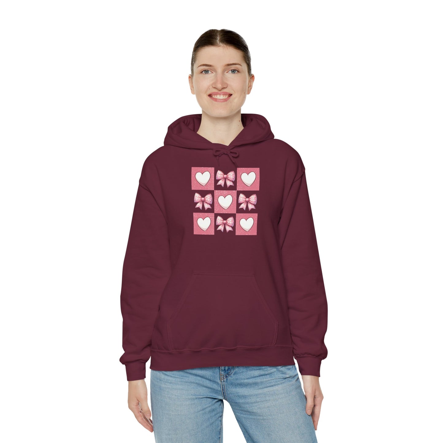 Hearts and Bows Unisex Heavy Blend™ Hooded Sweatshirt - sizes S - 5X