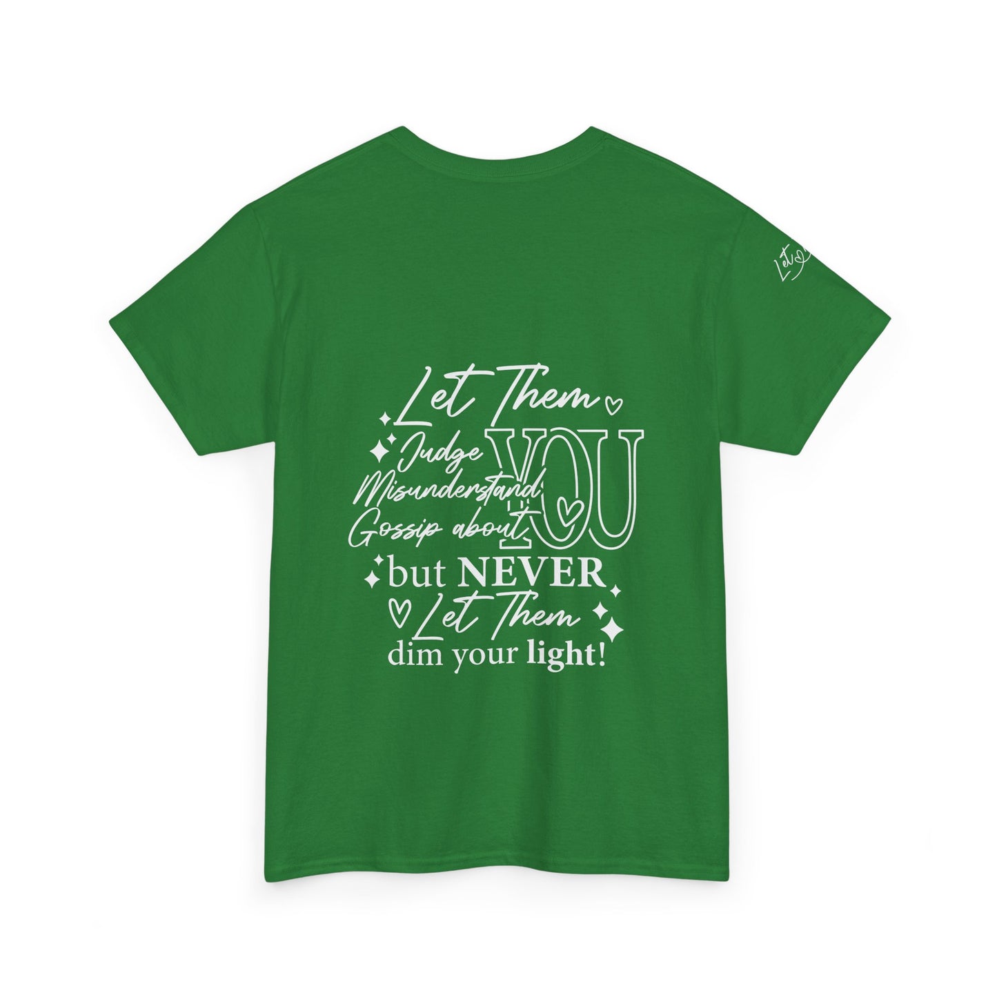 Let Them Unisex Heavy Cotton Tee
