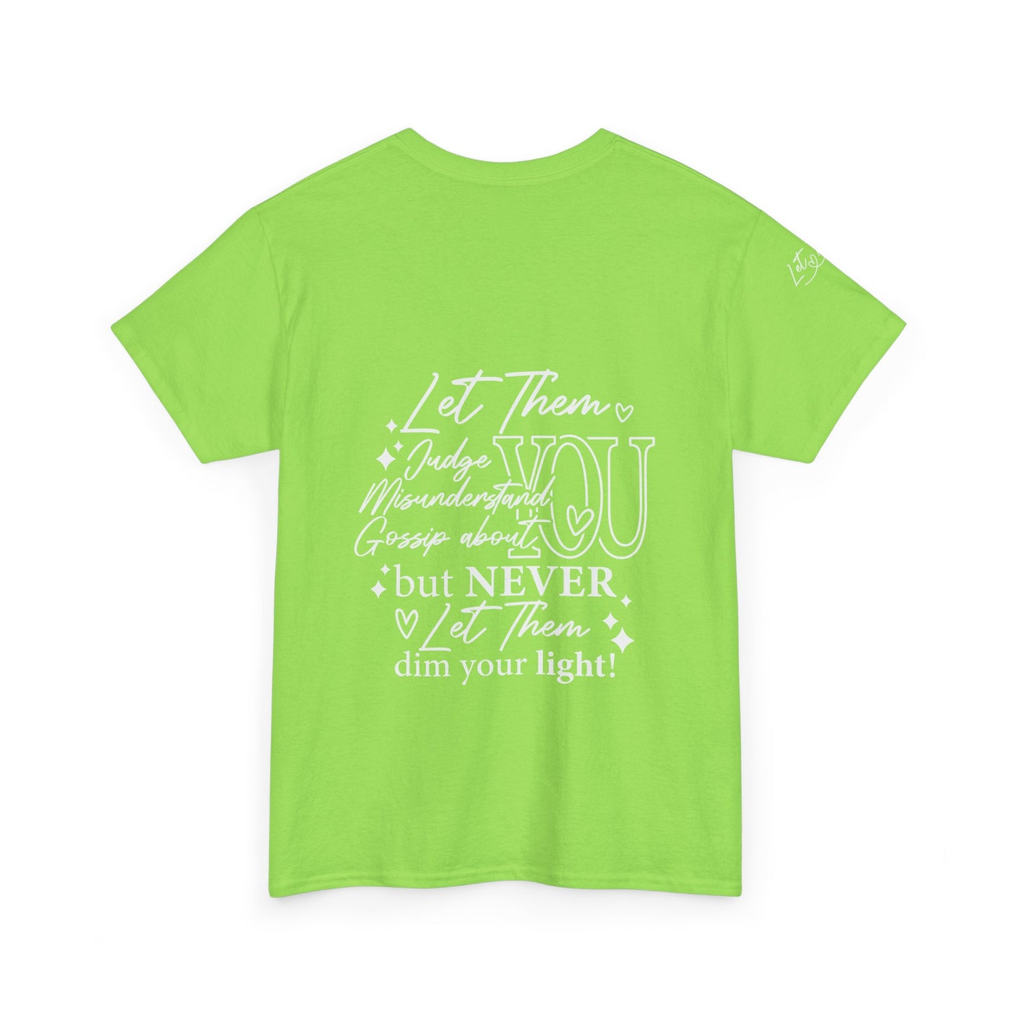 Let Them Unisex Heavy Cotton Tee