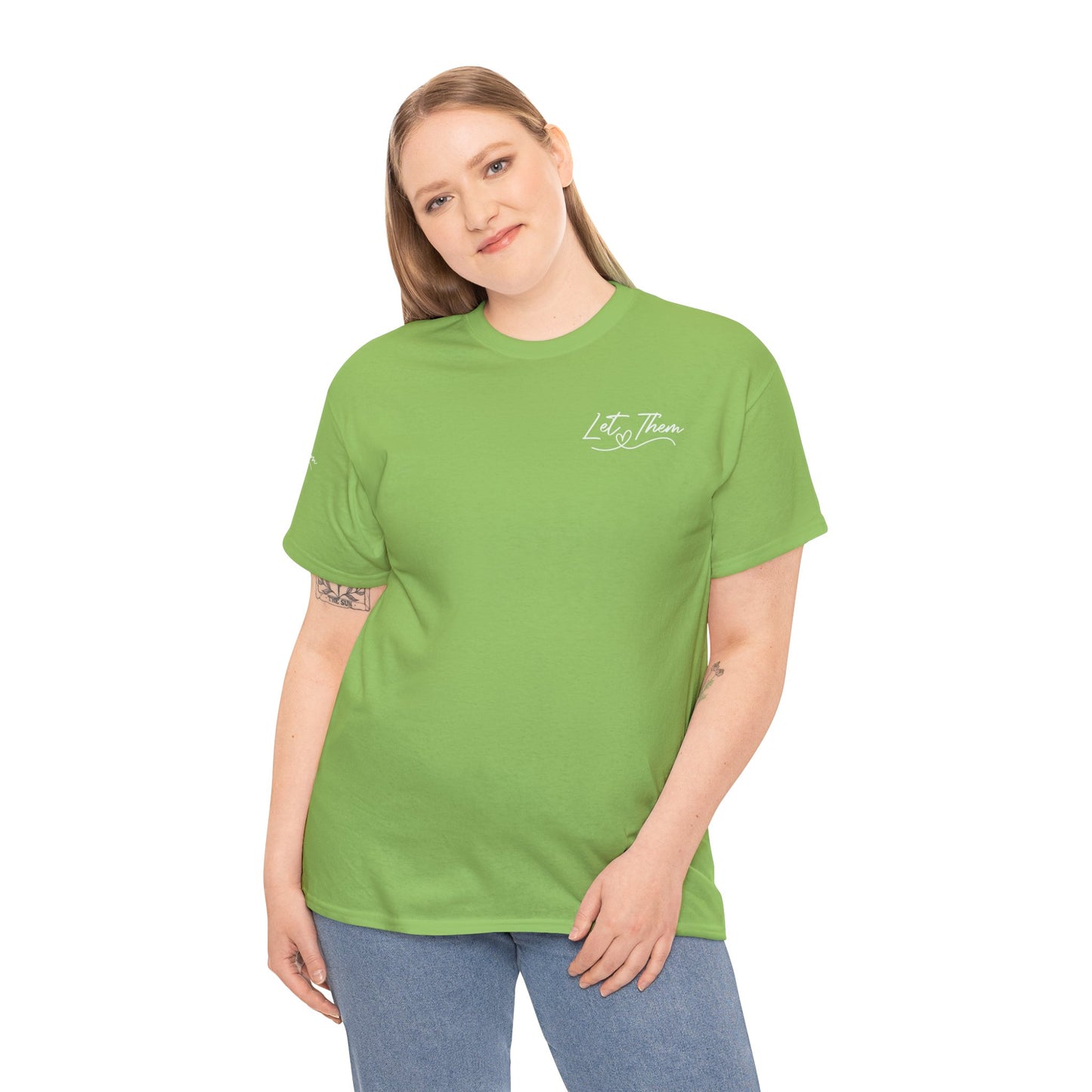 Let Them Unisex Heavy Cotton Tee