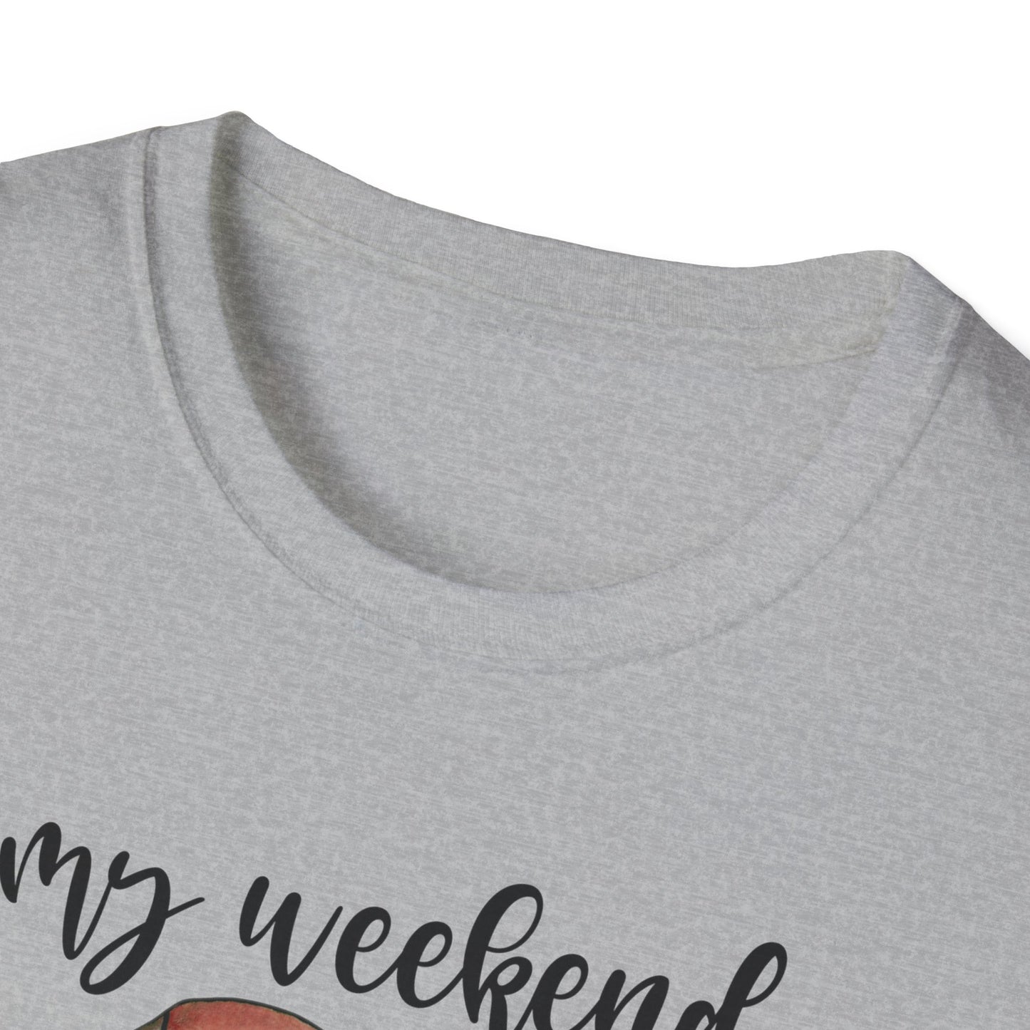 My Weekend is All Booked Unisex Softstyle T-Shirt