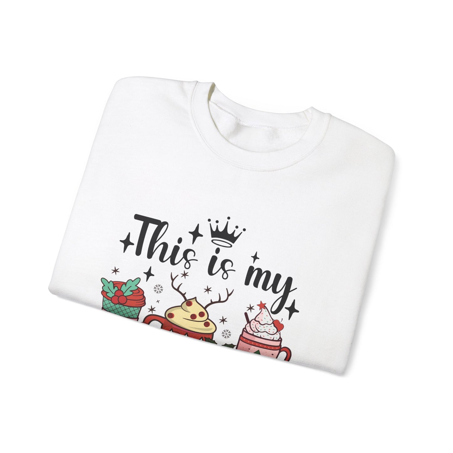 This is my Christmas movie watching shirt Unisex Heavy Blend™ Crewneck Sweatshirt - S - 5X sizes