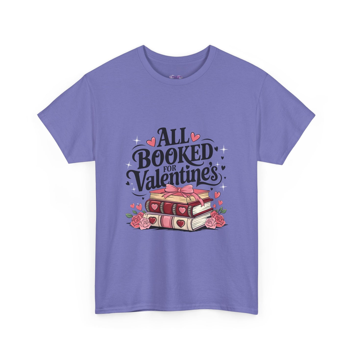 Valentine's Day Book Lover Unisex Tee - sizes S - 5X