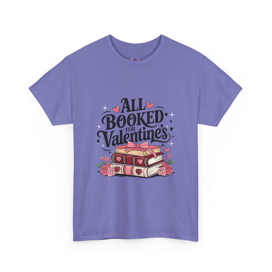 Valentine's Day Book Lover Unisex Tee - sizes S - 5X