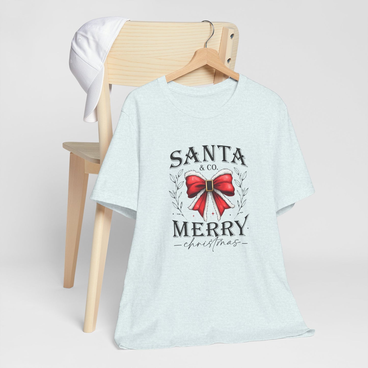 Santa and Co Merry Christmas Unisex Jersey Short Sleeve Tee - sizes S - 3X