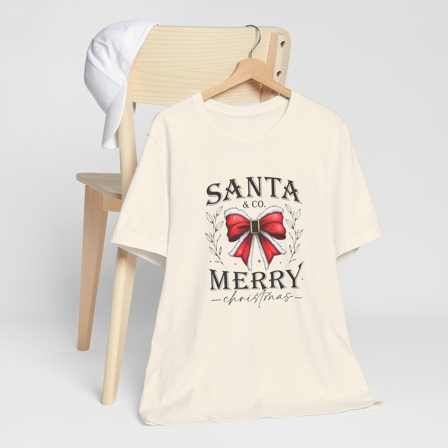 Santa and Co Merry Christmas Unisex Jersey Short Sleeve Tee - sizes S - 5X