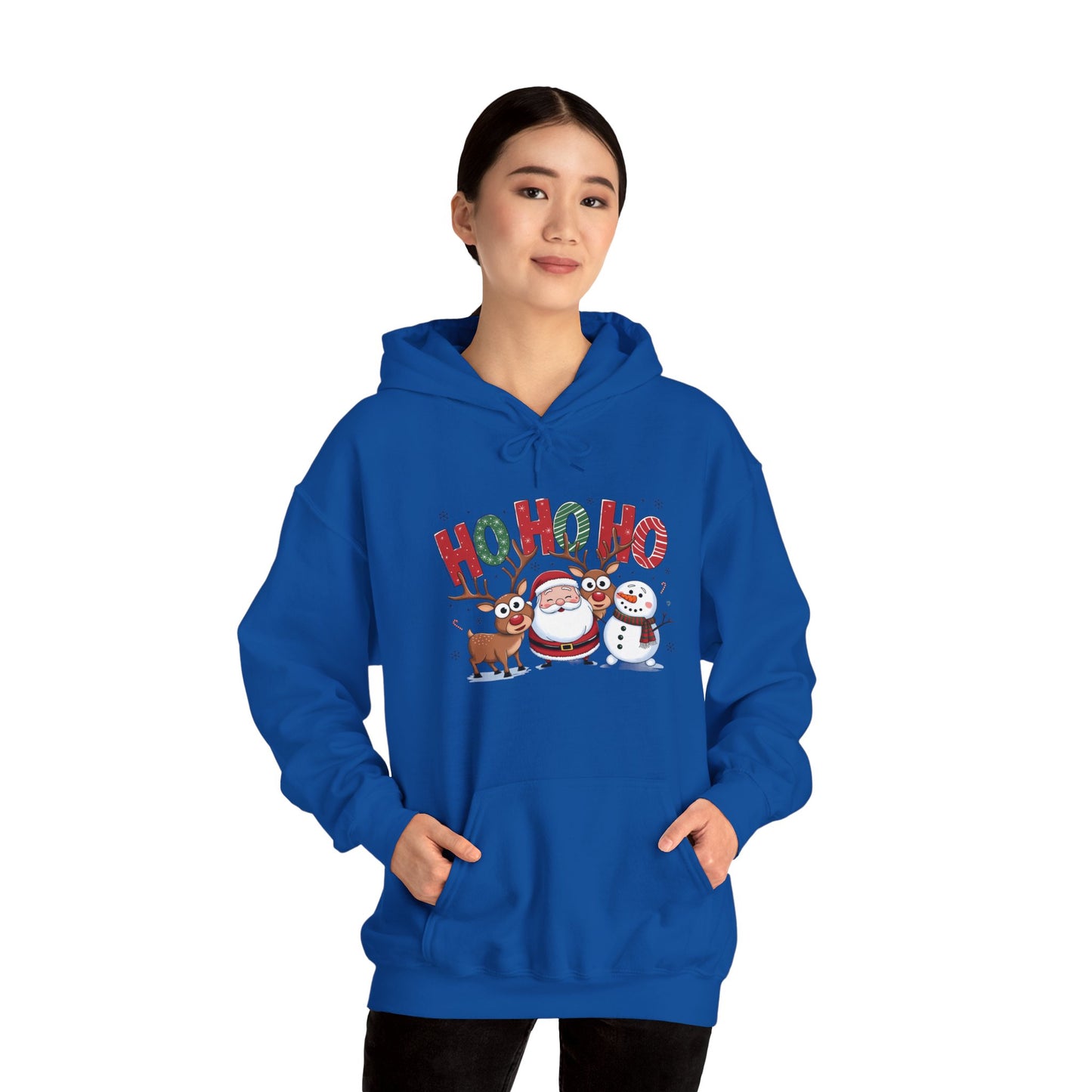 HoHoHo Unisex Heavy Blend™ Hooded Sweatshirt - S - 3X