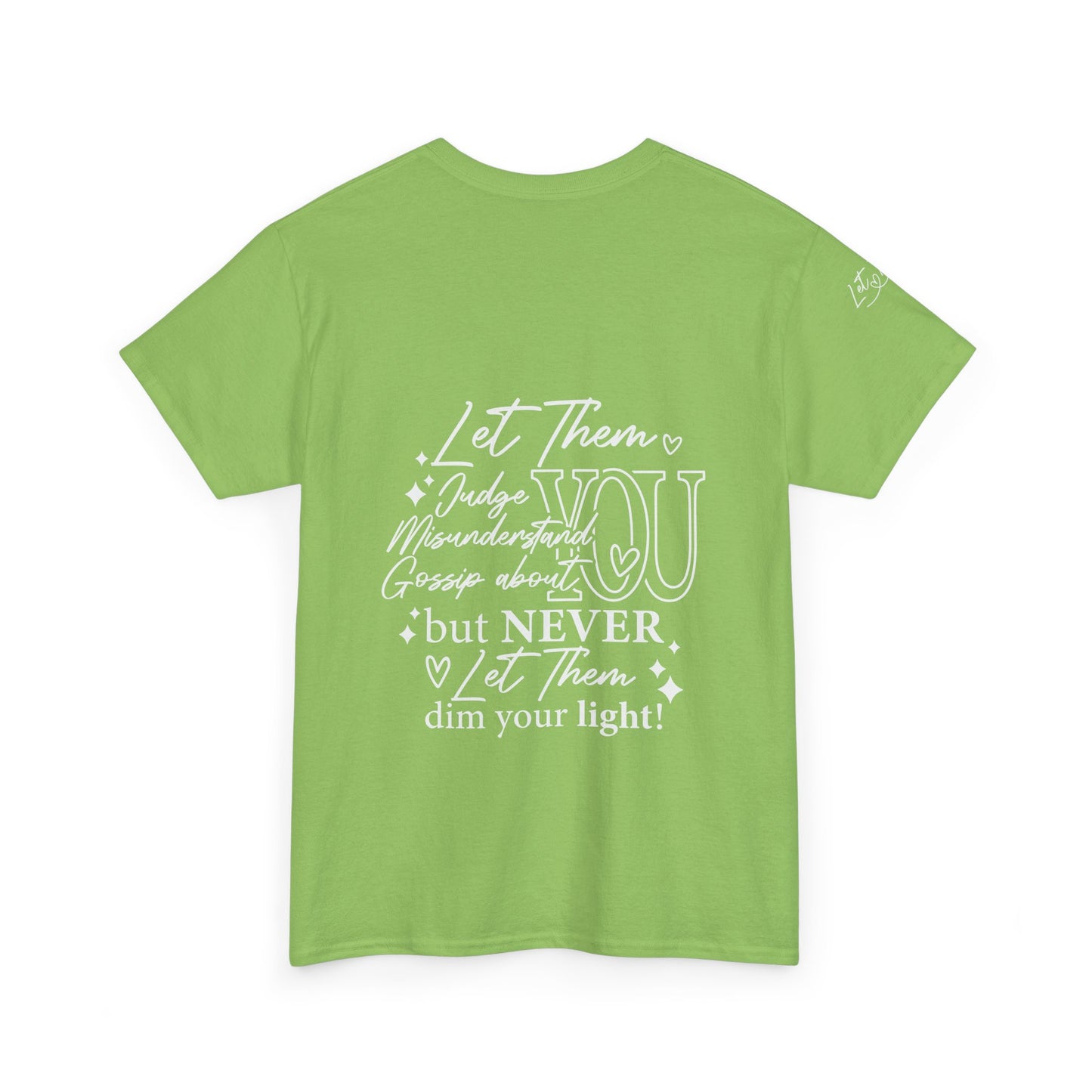 Let Them Unisex Heavy Cotton Tee