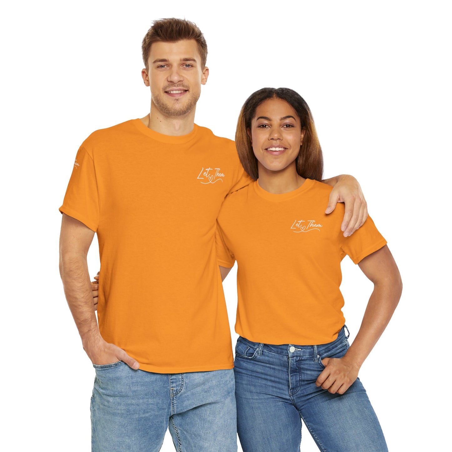 Let Them Unisex Heavy Cotton Tee