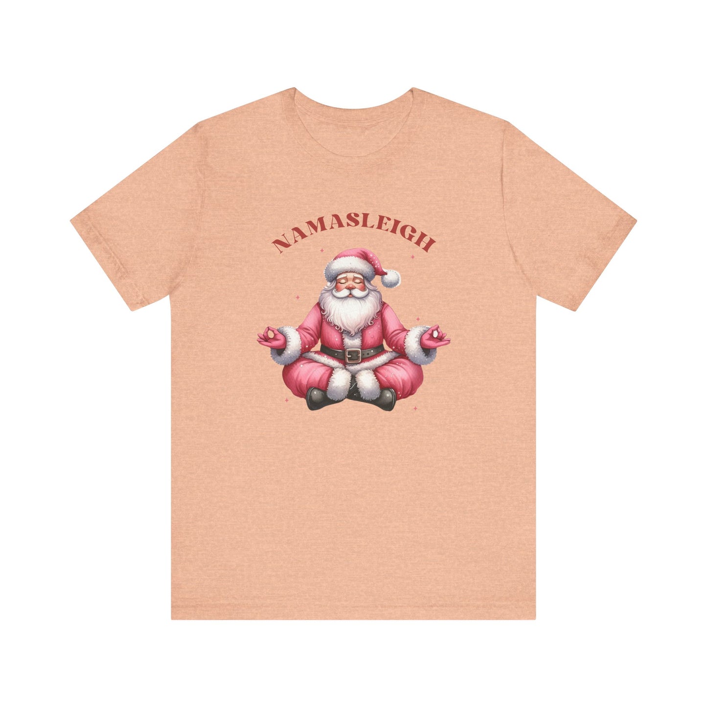 Namasleigh Santa  Unisex Jersey Short Sleeve Tee - size S - 3X