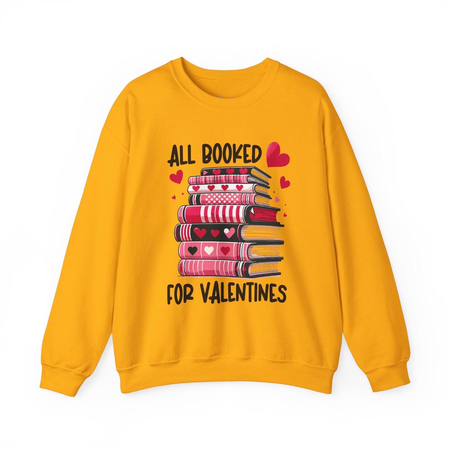 All Booked for Valentine's Day Unisex Heavy Blend Crewneck Sweatshirt
