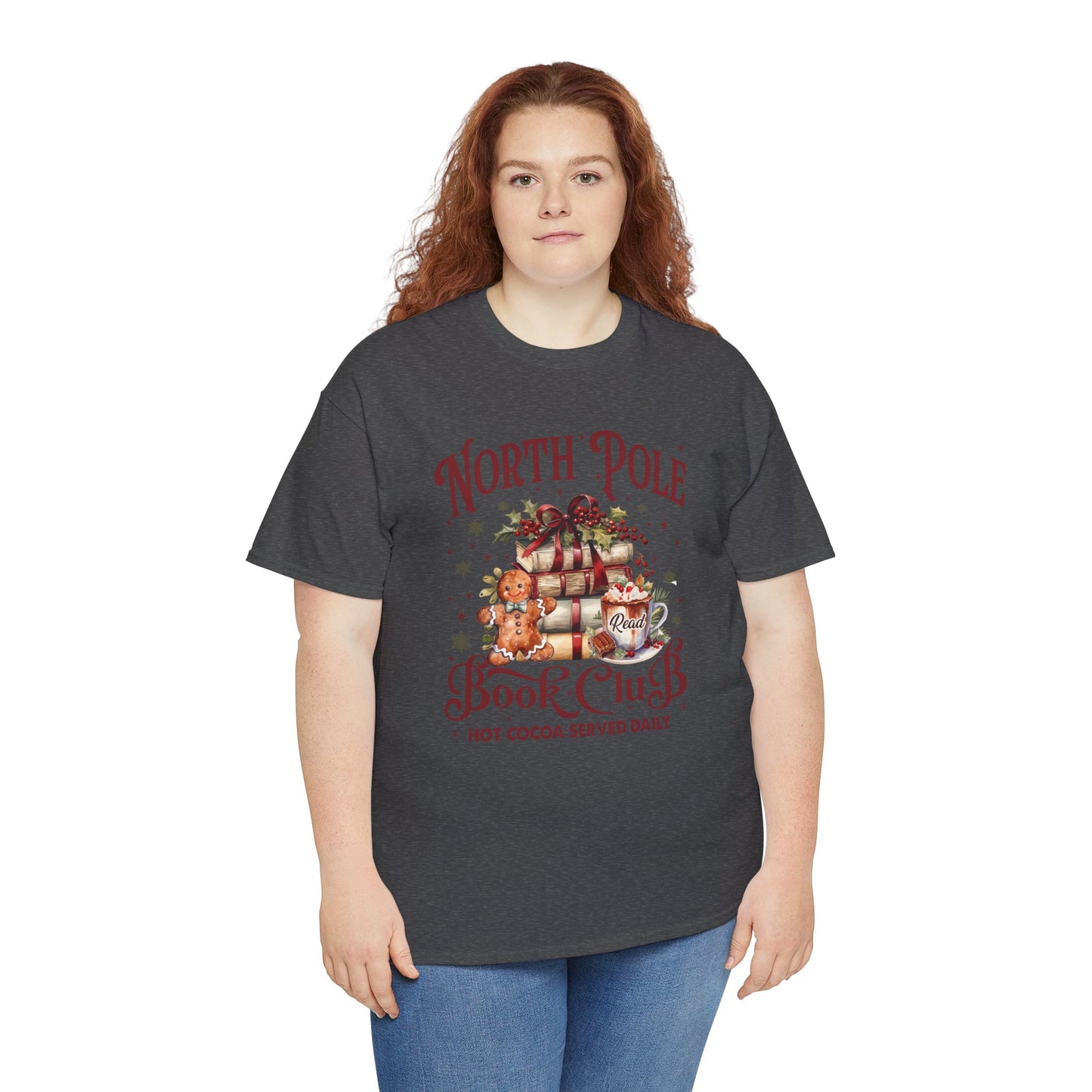 North Pole Book Club Unisex Heavy Cotton Tee - sizes S - 3X