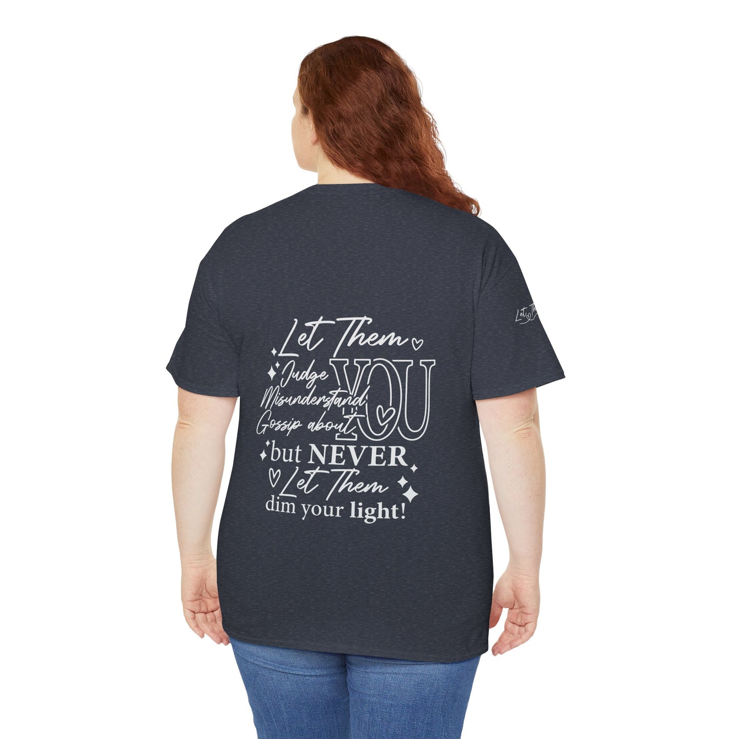 Let Them Unisex Heavy Cotton Tee