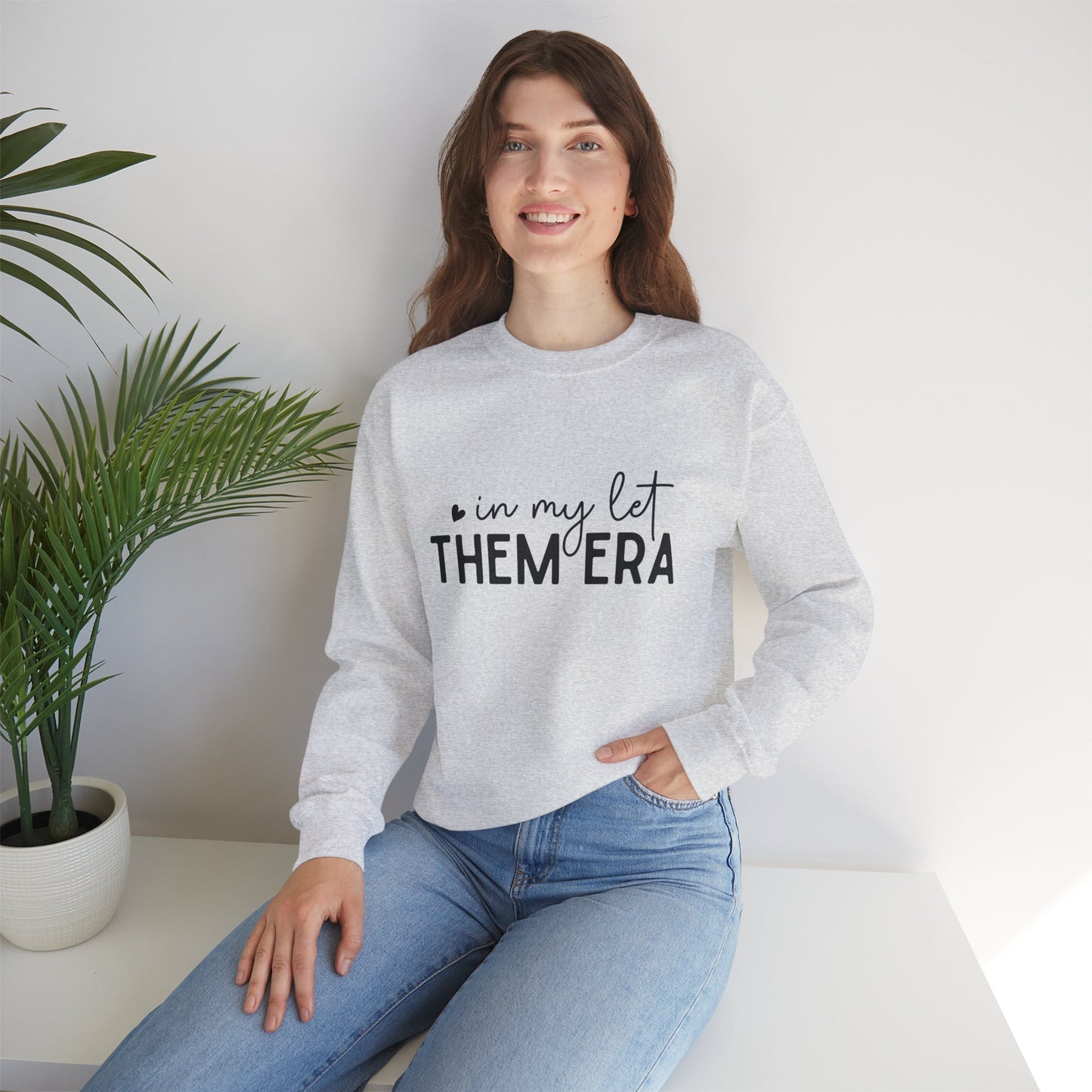 Cozy Let Them Era Unisex Heavy Blend Crewneck Sweatshirt - sizes S - 5X