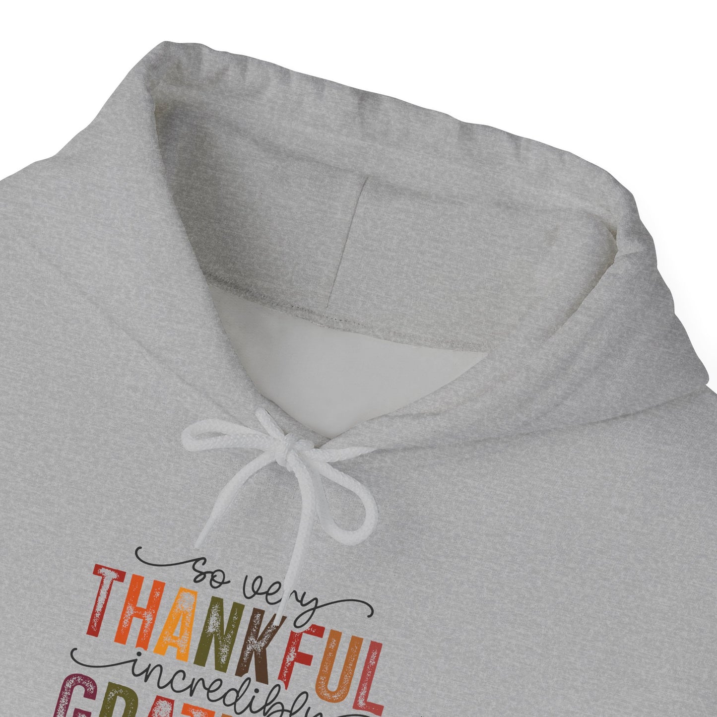 Thankful, Grateful, Blessed, Unisex Heavy Blend Hooded Sweatshirt