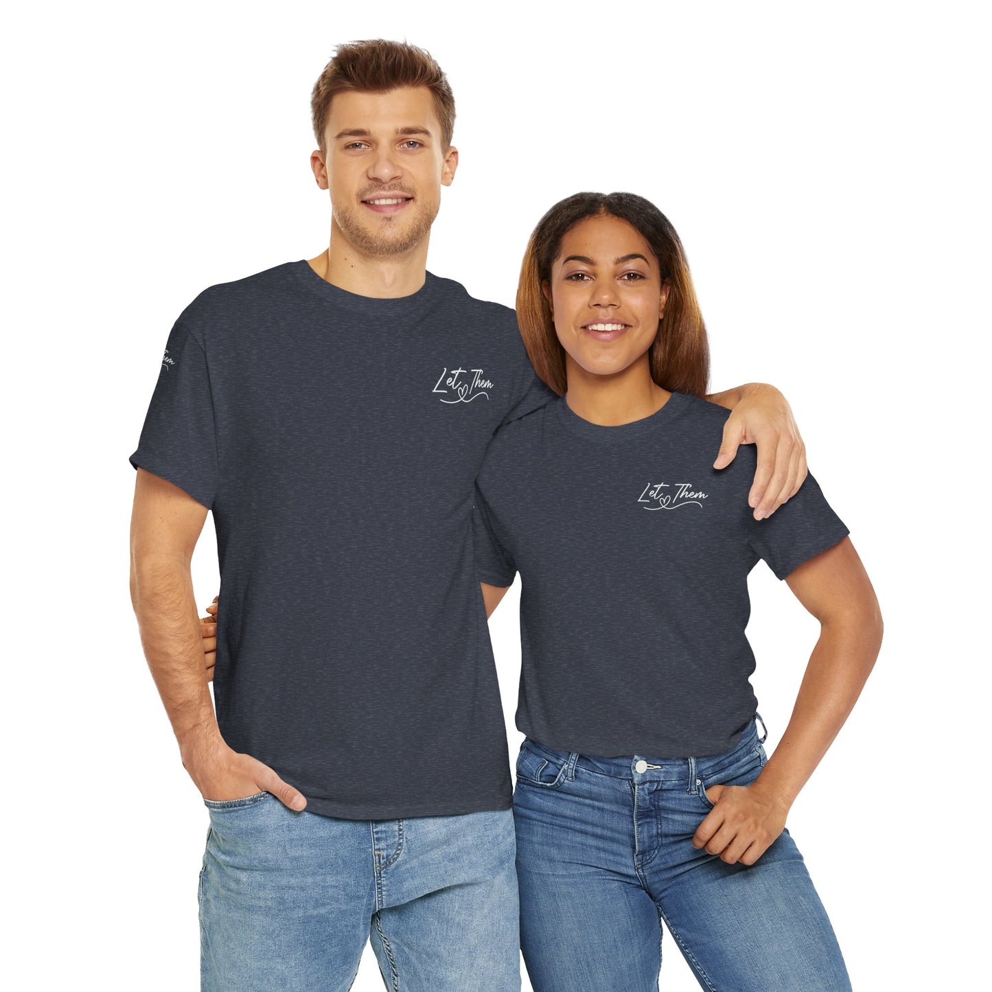 Let Them Unisex Heavy Cotton Tee