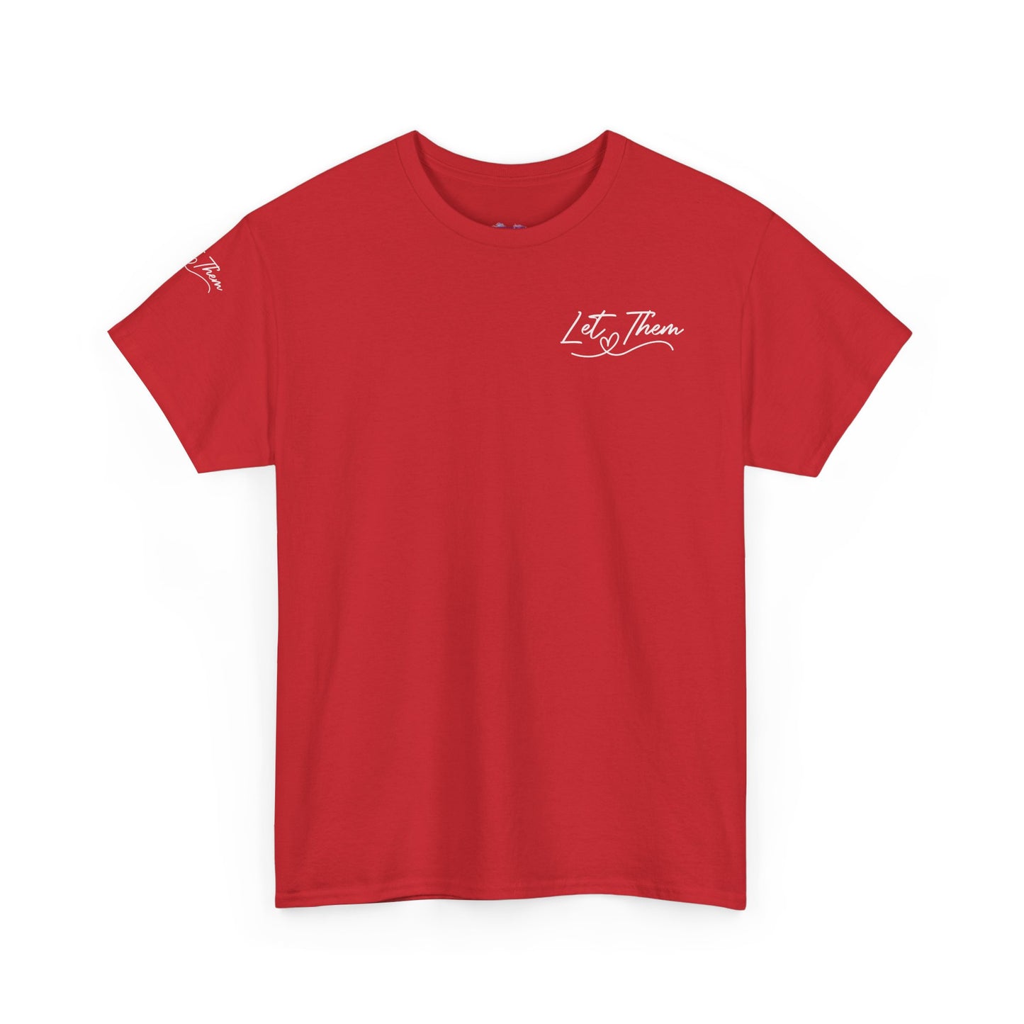 Let Them Unisex Heavy Cotton Tee