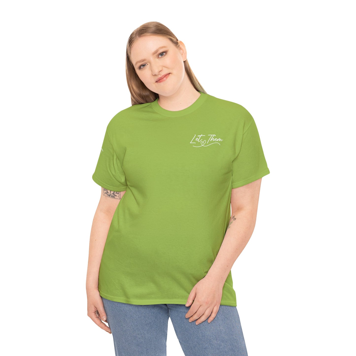 Let Them Unisex Heavy Cotton Tee