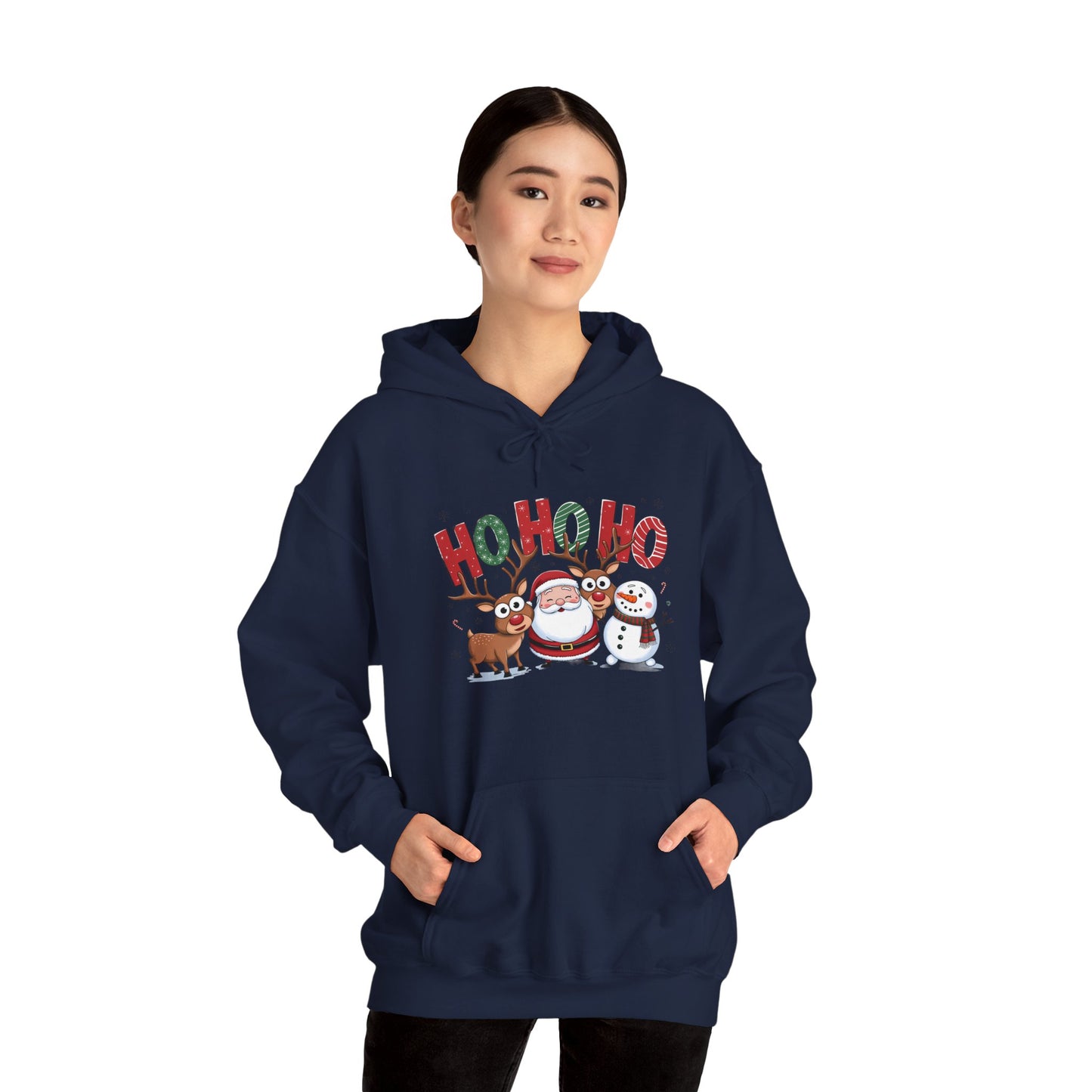 HoHoHo Unisex Heavy Blend™ Hooded Sweatshirt - S - 3X