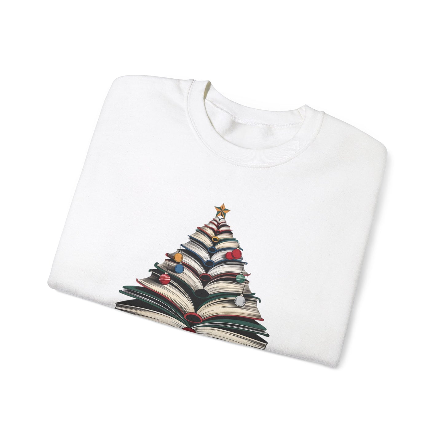 All Booked for Christmas Unisex Heavy Blend™ Crewneck Sweatshirt - sizes S - 3X