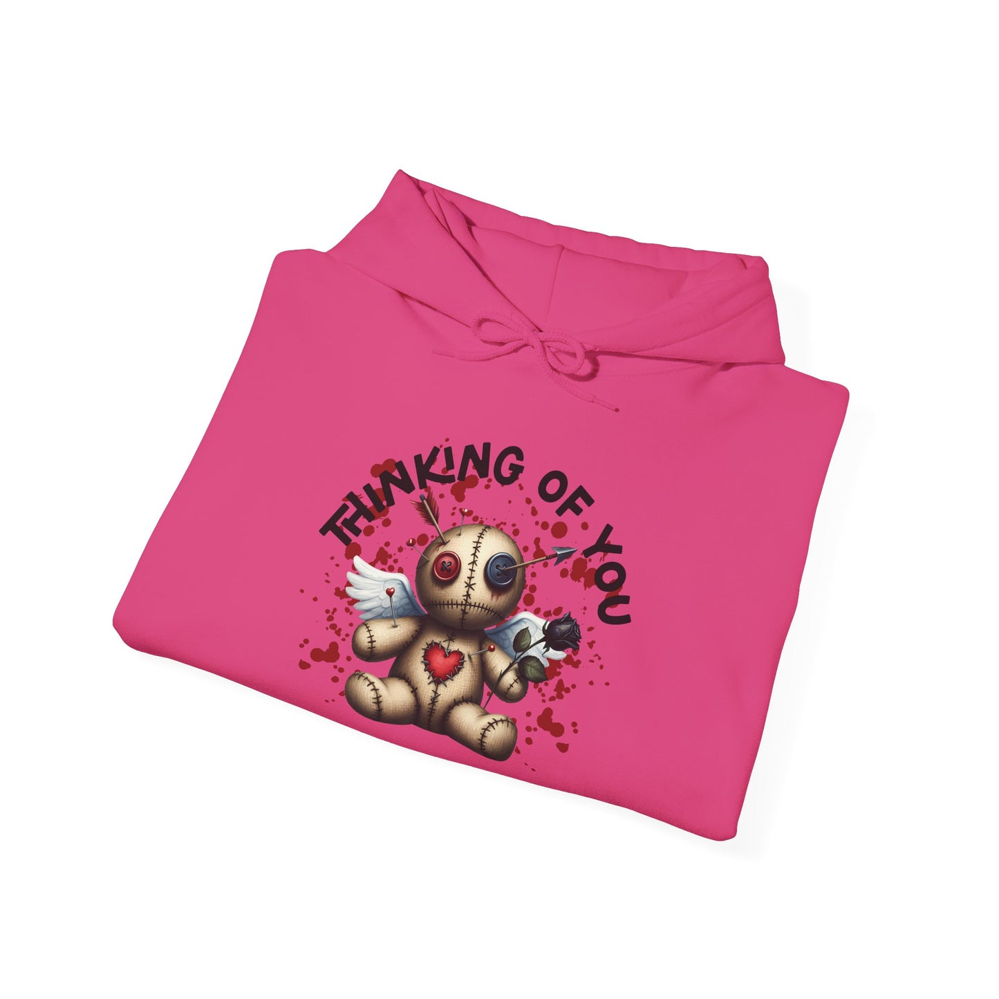 Anti-Valentine Thinking of You Unisex Heavy Blend™ Hooded Sweatshirt - S - 5X