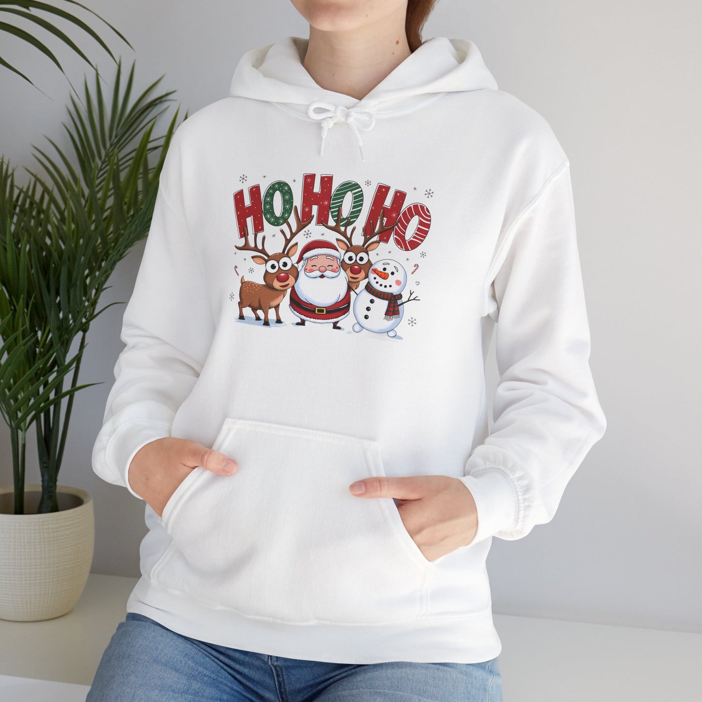 HoHoHo Unisex Heavy Blend™ Hooded Sweatshirt - S - 3X