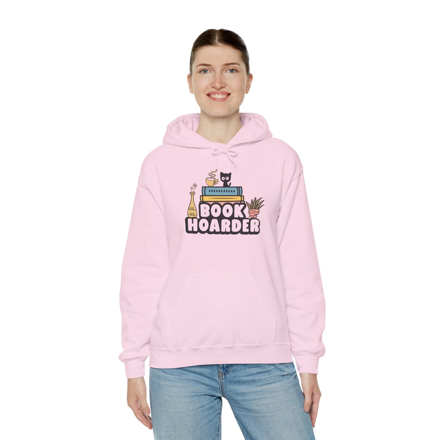Book Hoarder Unisex Heavy Blend™ Hooded Sweatshirt - sizes S - 3X