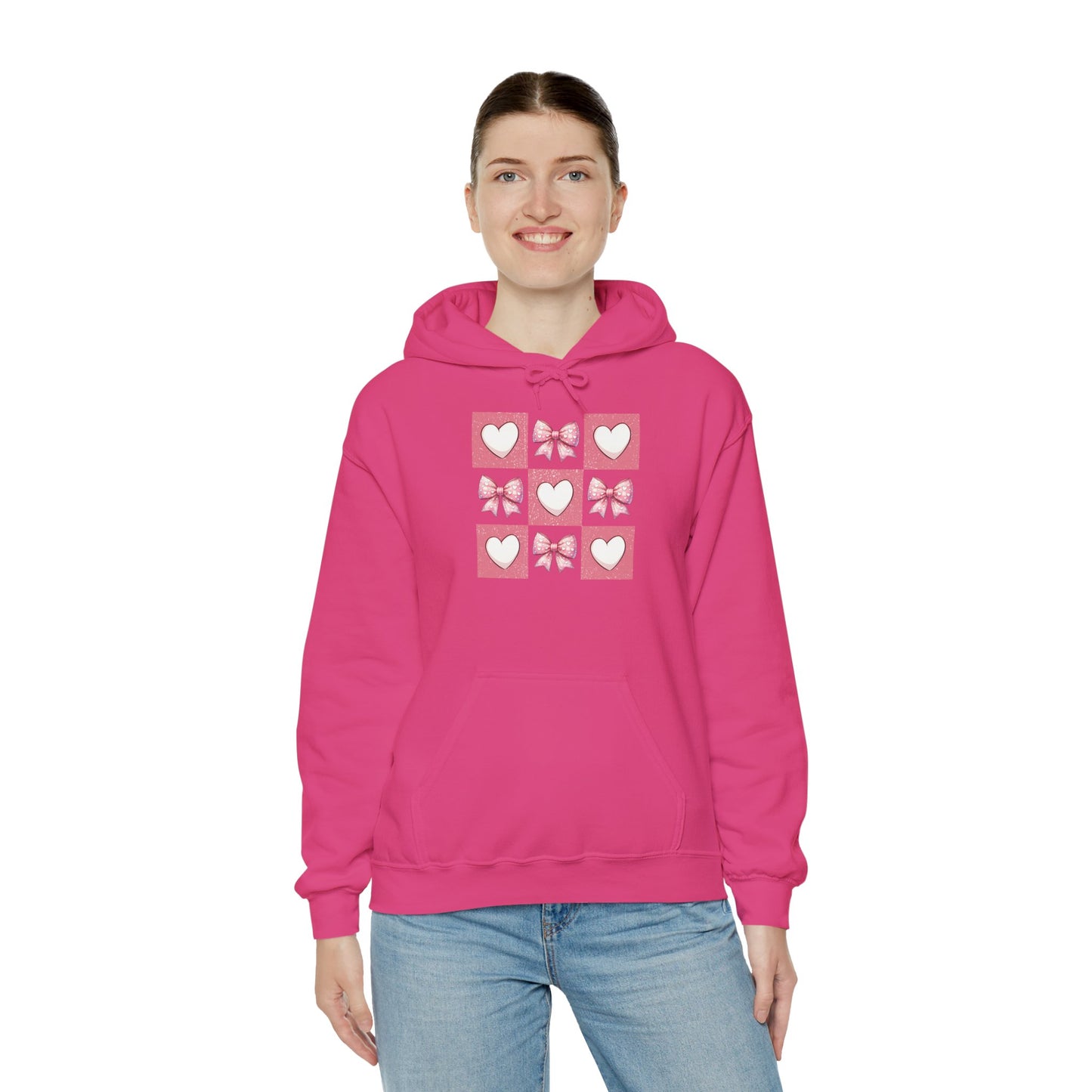 Hearts and Bows Unisex Heavy Blend™ Hooded Sweatshirt - sizes S - 5X