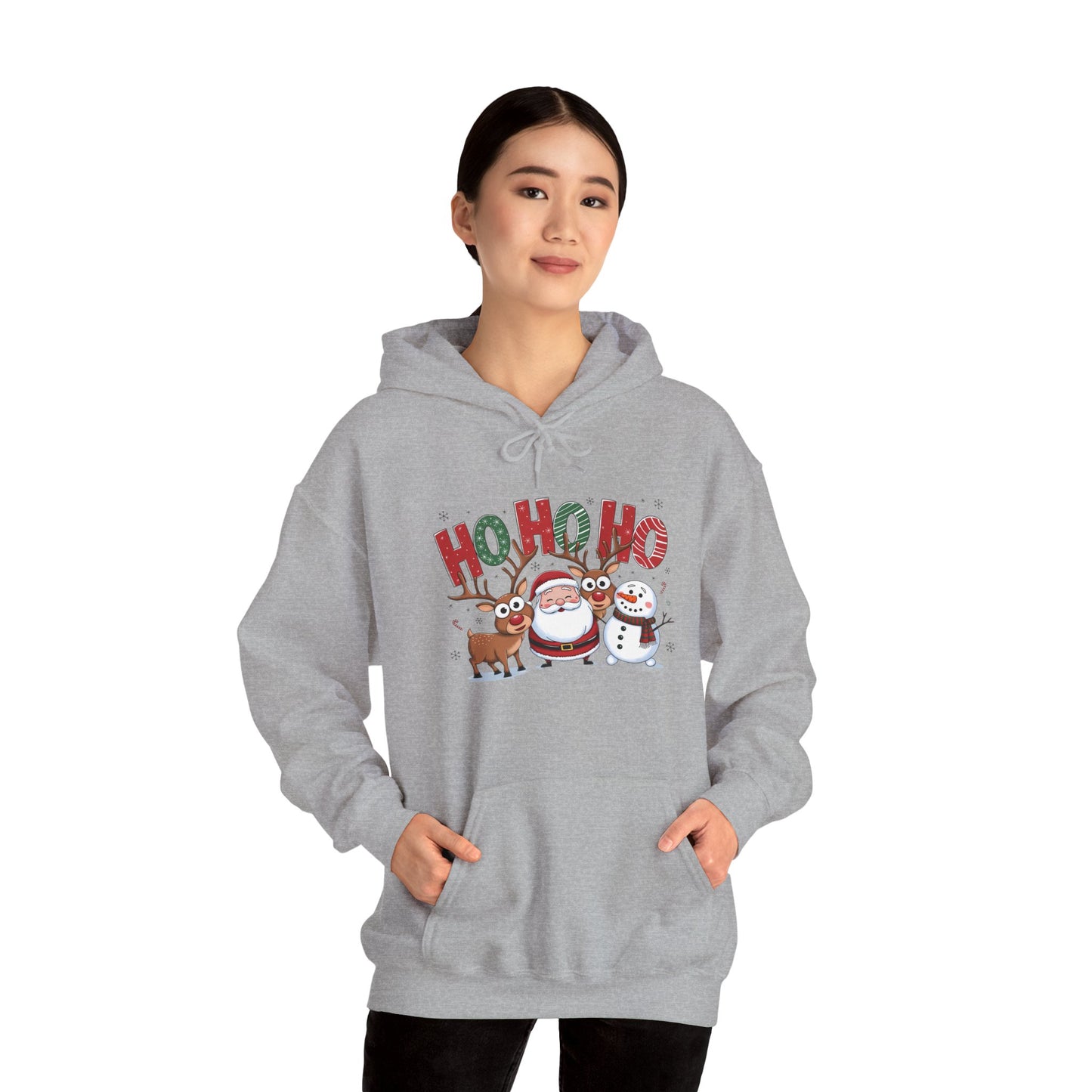 HoHoHo Unisex Heavy Blend™ Hooded Sweatshirt - S - 3X