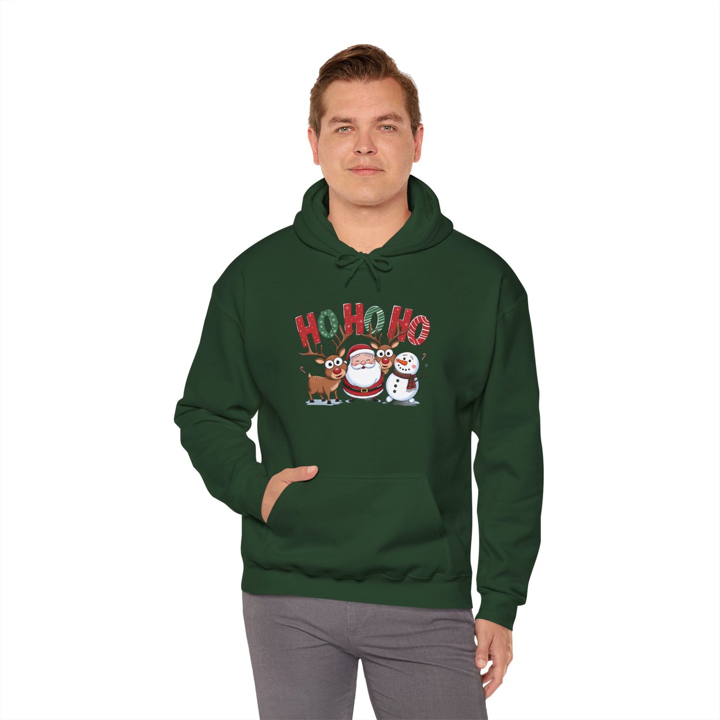 HoHoHo Unisex Heavy Blend™ Hooded Sweatshirt - S - 3X