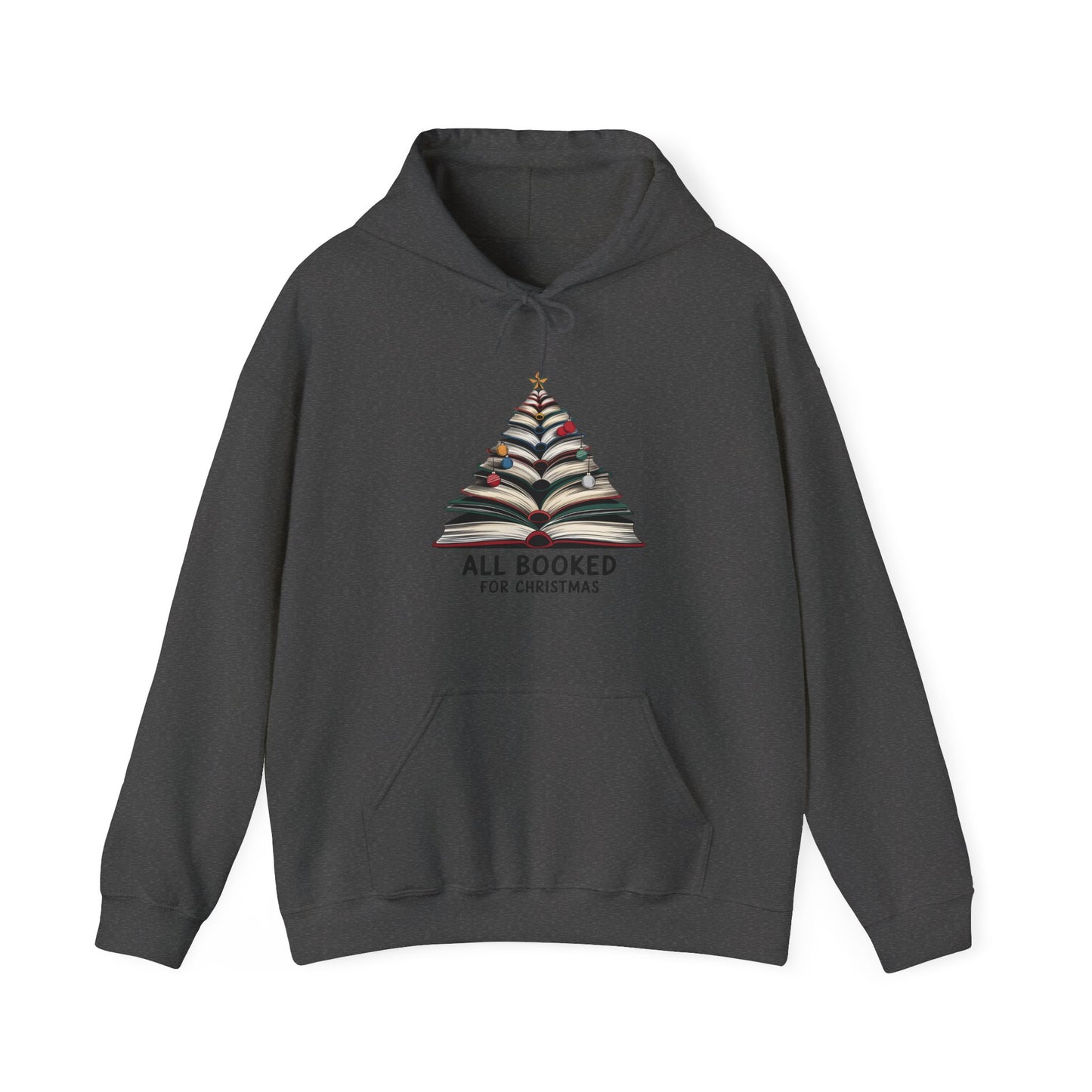 All Booked for Christmas Unisex Heavy Blend™ Hooded Sweatshirt - sizes S - 5X