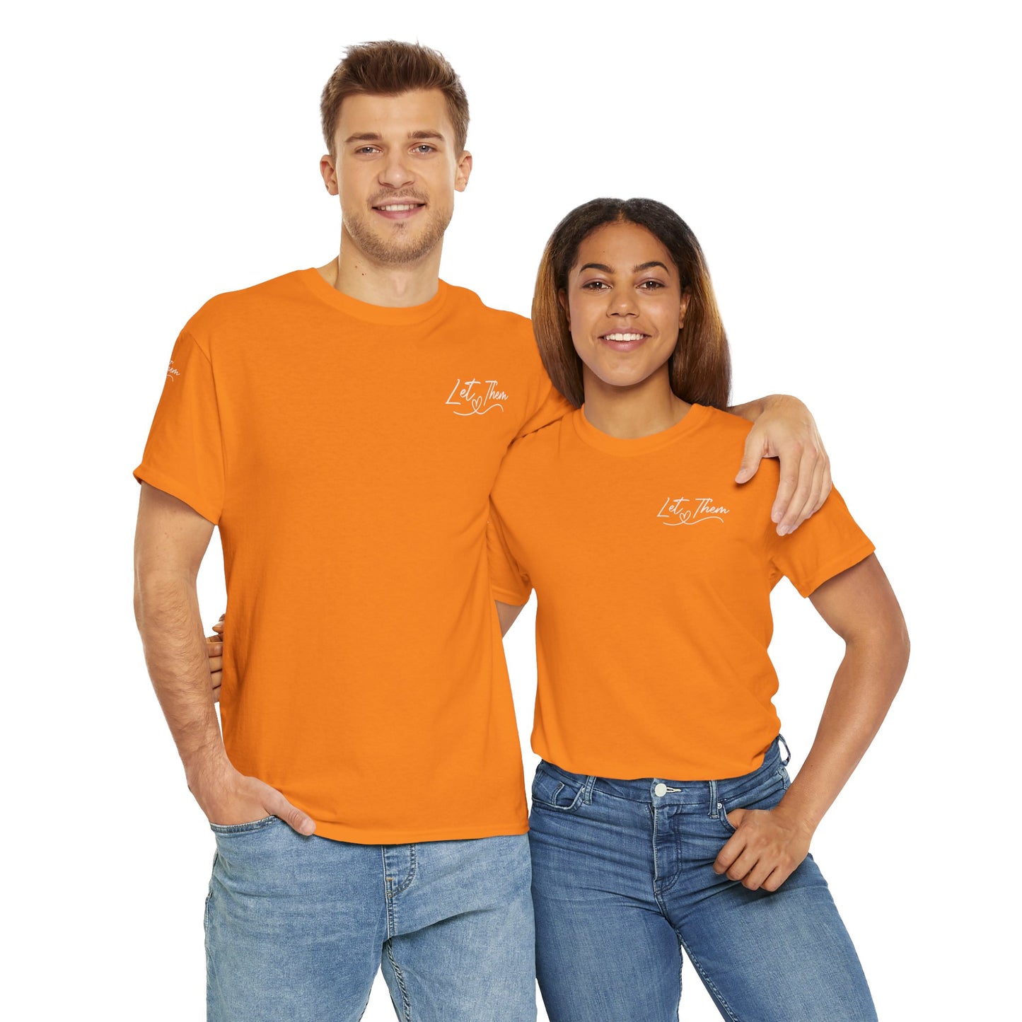 Let Them Unisex Heavy Cotton Tee