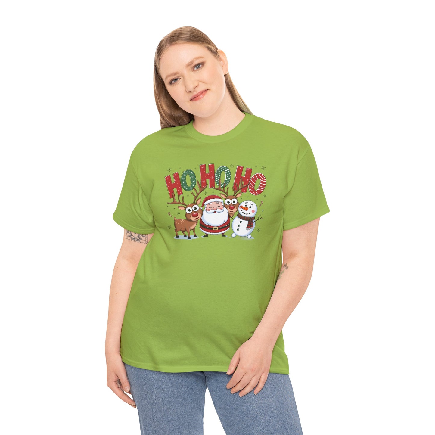 HoHoHo Unisex Heavy Cotton Tee - sizes S - 5X