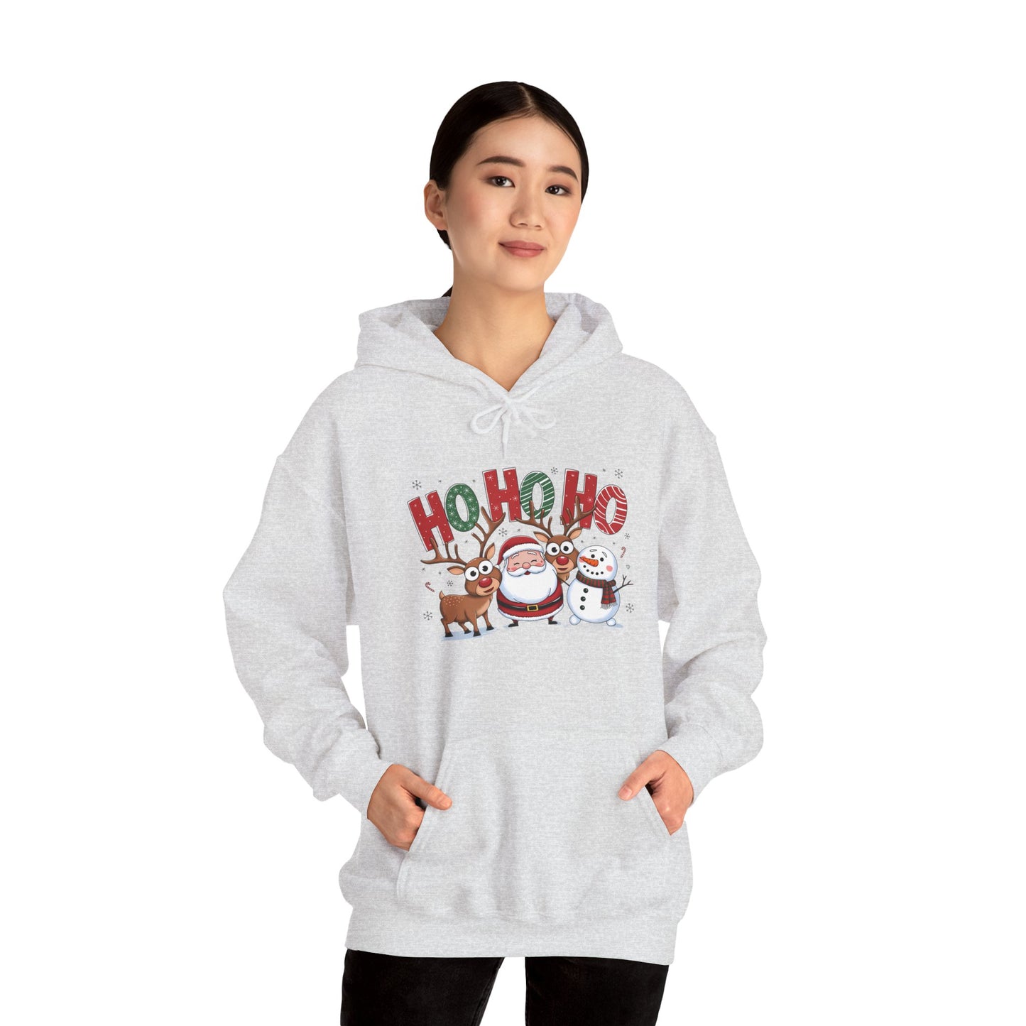 HoHoHo Unisex Heavy Blend™ Hooded Sweatshirt - S - 3X