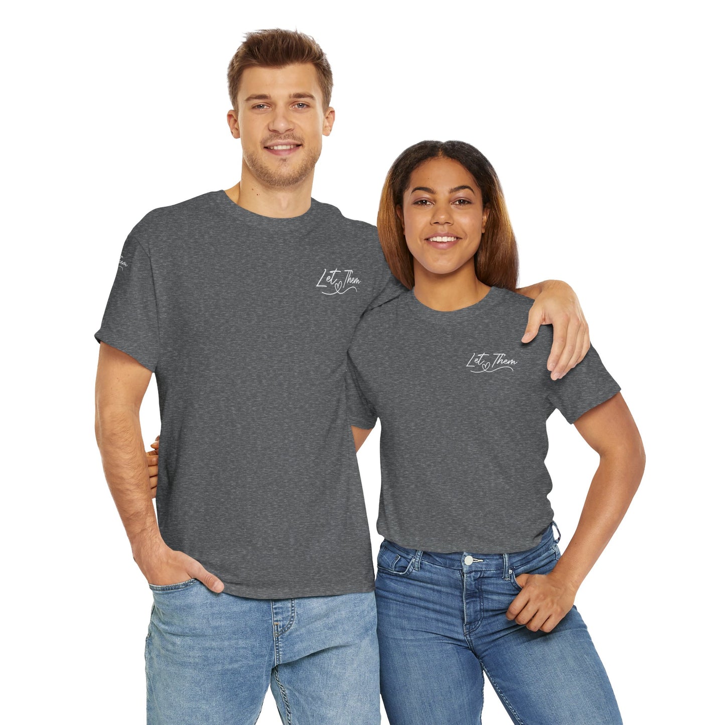 Let Them Unisex Heavy Cotton Tee