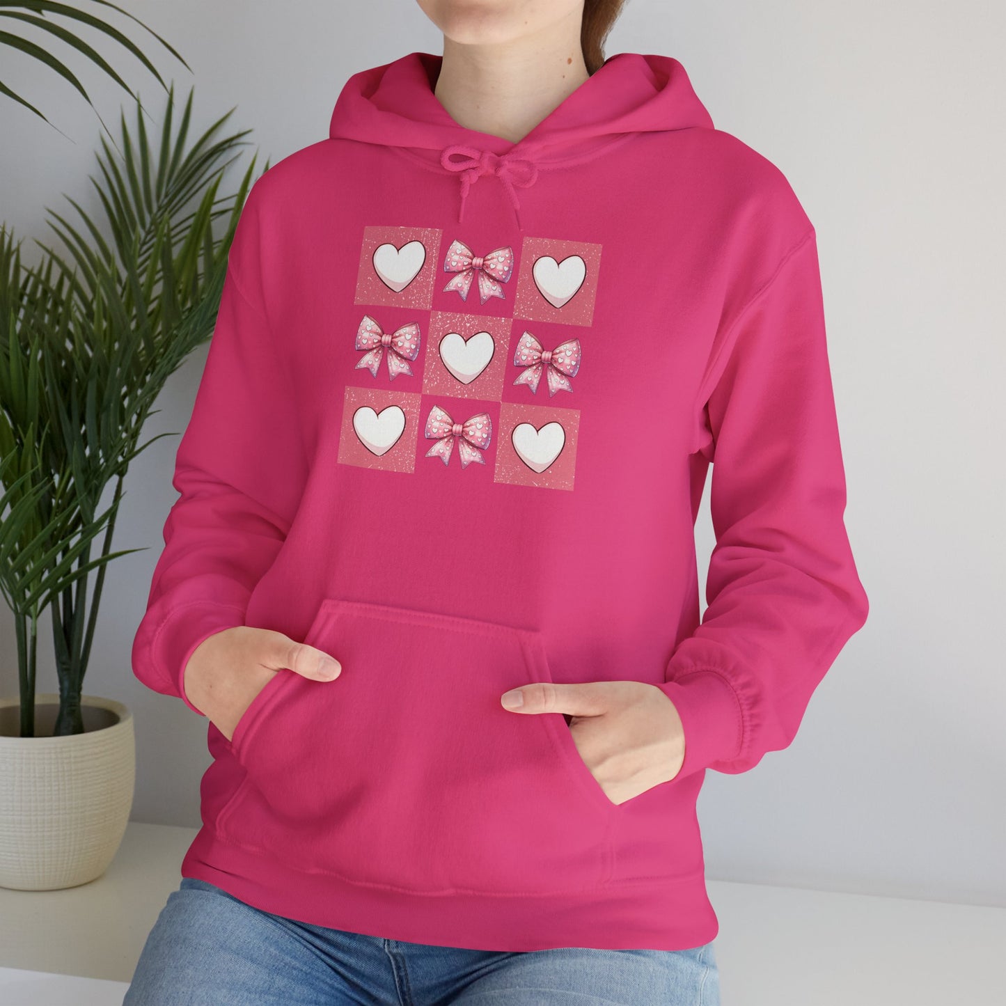 Hearts and Bows Unisex Heavy Blend™ Hooded Sweatshirt - sizes S - 5X