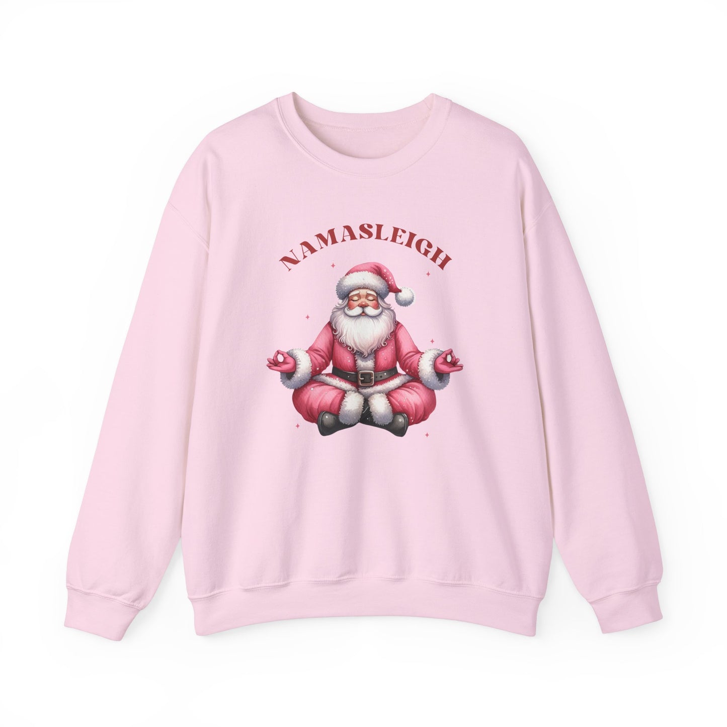 Santa Namasleigh Unisex Heavy Blend™ Crewneck Sweatshirt - size S - 3X
