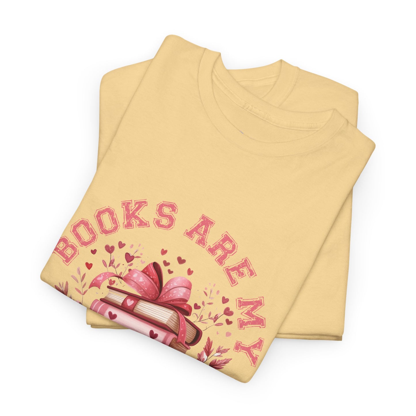 Books are My Love Language Unisex Tee - Valentine's Day Gift for Book Lovers