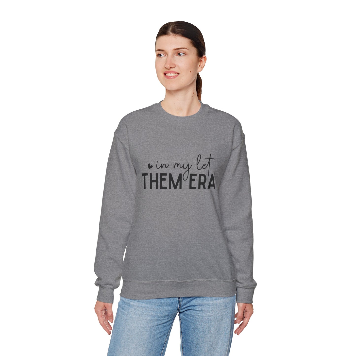 Cozy Let Them Era Unisex Heavy Blend Crewneck Sweatshirt - sizes S - 5X