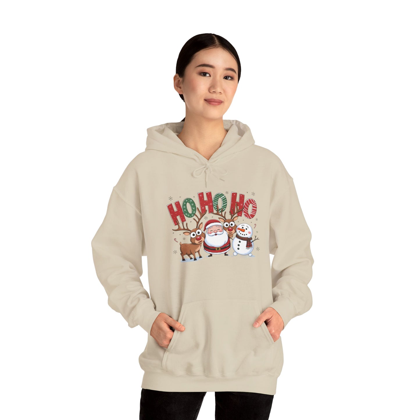 HoHoHo Unisex Heavy Blend™ Hooded Sweatshirt - S - 3X