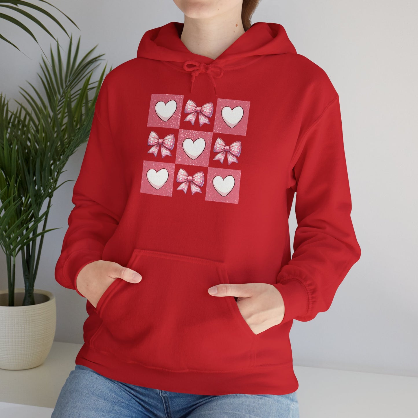 Hearts and Bows Unisex Heavy Blend™ Hooded Sweatshirt - sizes S - 5X