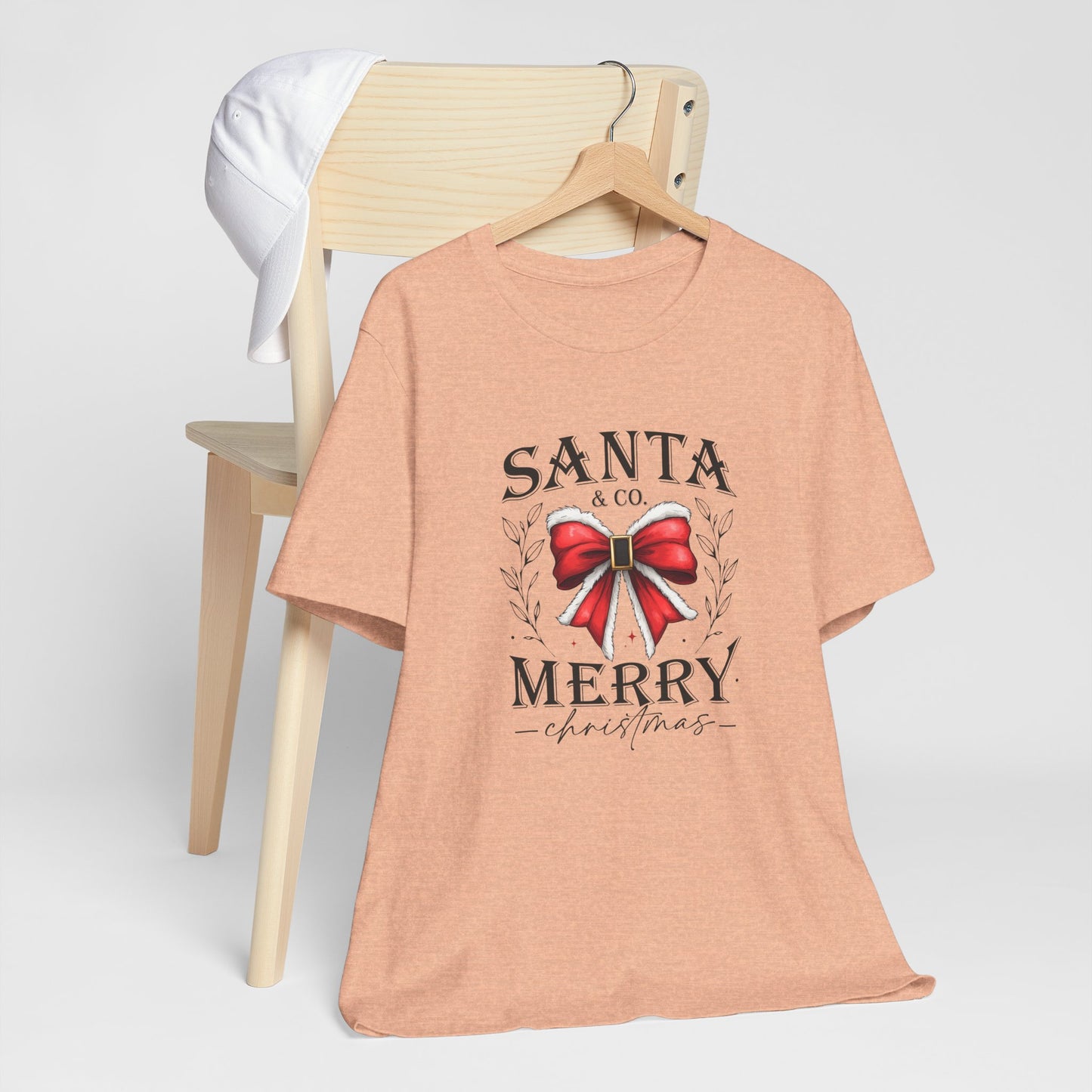 Santa and Co Merry Christmas Unisex Jersey Short Sleeve Tee - sizes S - 5X