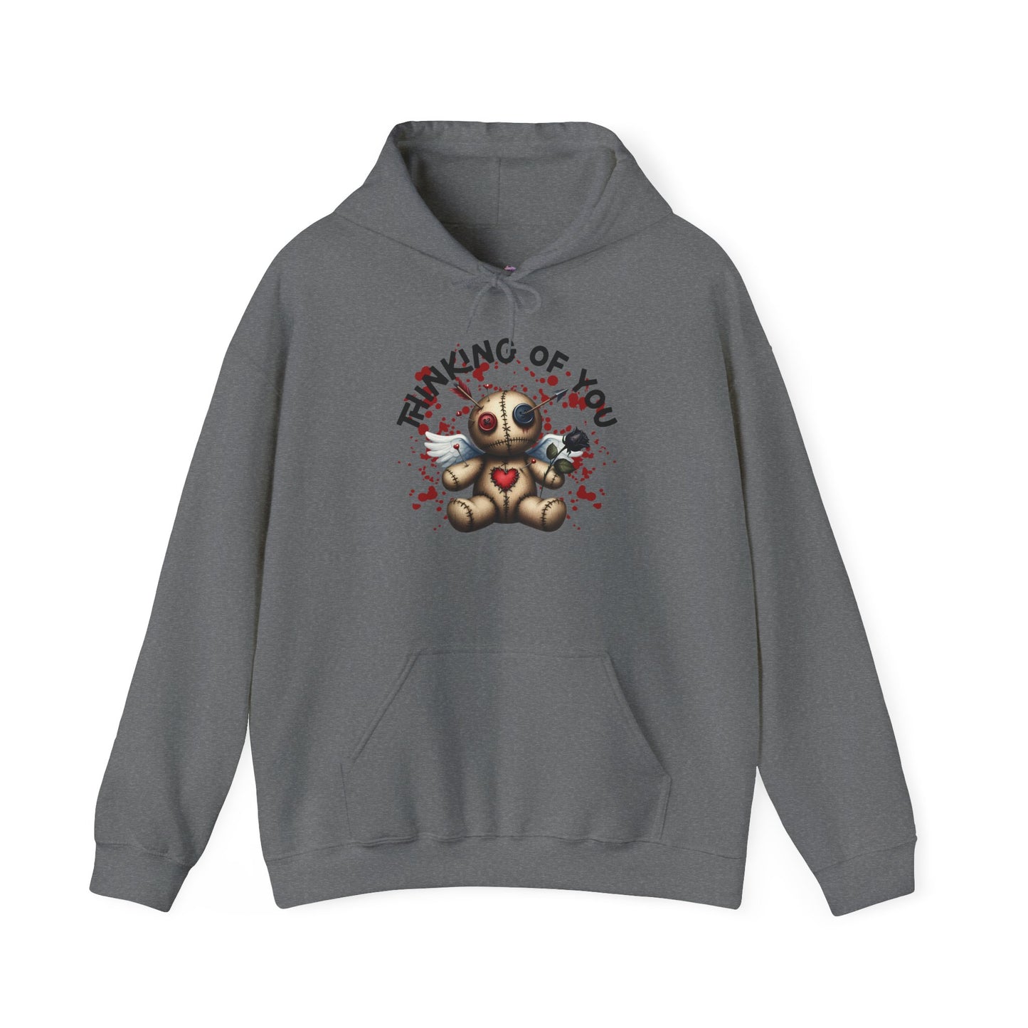 Anti-Valentine Thinking of You Unisex Heavy Blend™ Hooded Sweatshirt - S - 5X