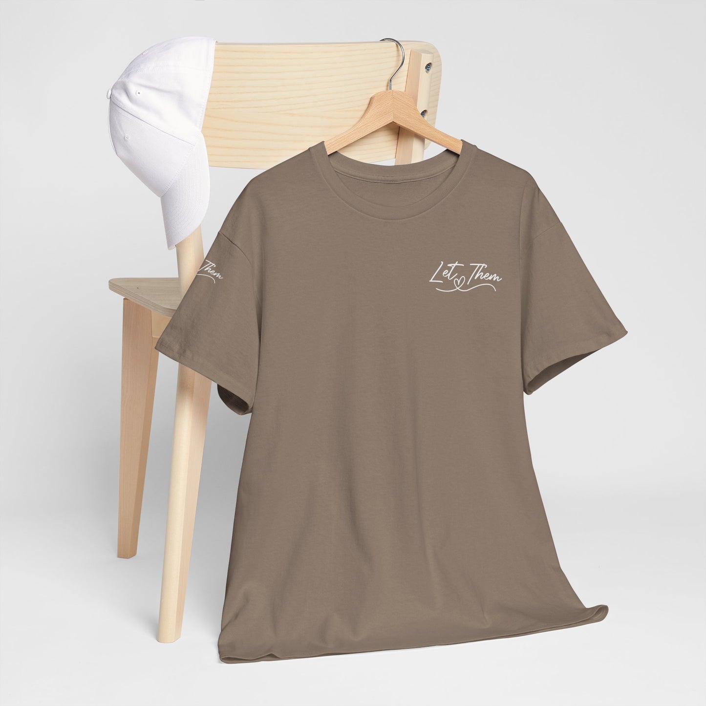 Let Them Unisex Heavy Cotton Tee