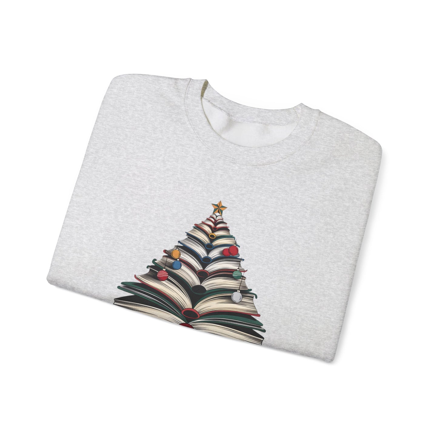 All Booked for Christmas Unisex Heavy Blend™ Crewneck Sweatshirt - sizes S - 3X